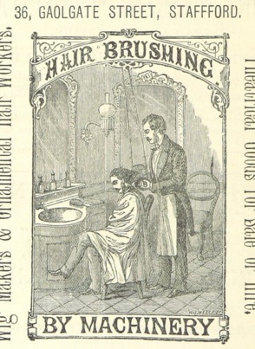 Hairdressing by machinery