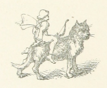 love-lore - cat riding fairy