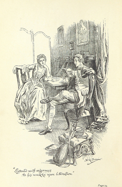 Waverley - Rose Bradwardine humours Edward