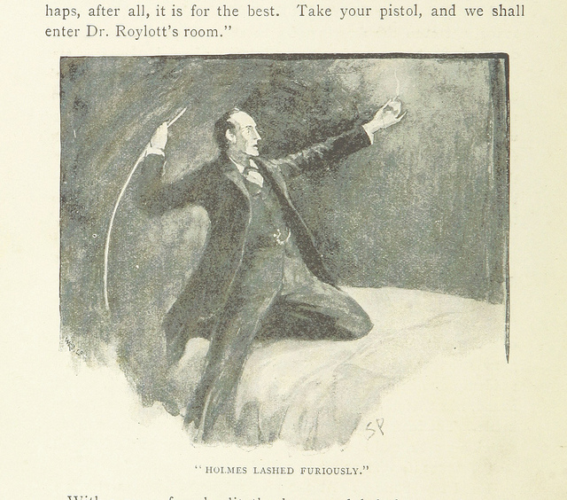 sherlock holmes - lashing