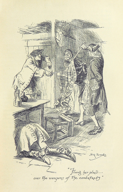 waverley - flung her plaid