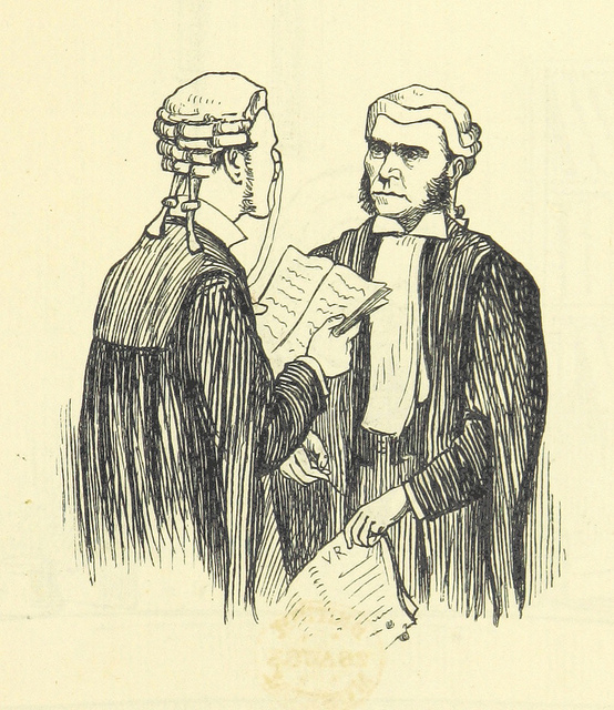 ballads of the bench - two lawyers talking
