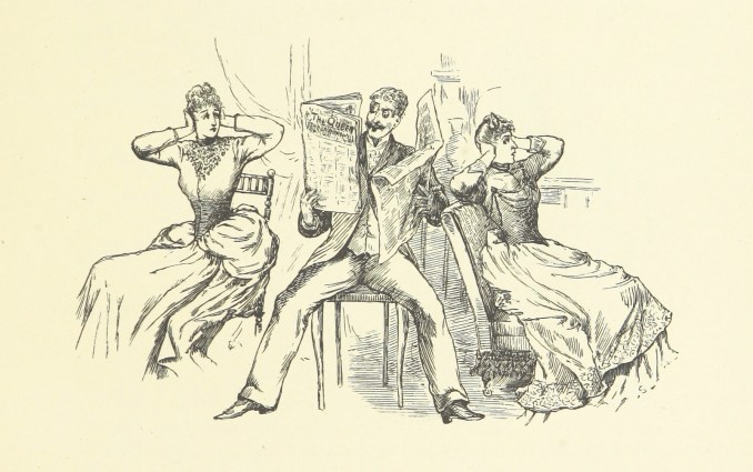 Image taken from page 51 of 'Drawing-Room Plays. Selected and adapted from the French by Lady Adelaide Cadogan. Illustrated by E. L. Shute, etc'
