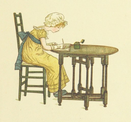 Image taken from page 31 of 'Little Ann, and other poems. ... Illustrated by Kate Greenaway, etc'