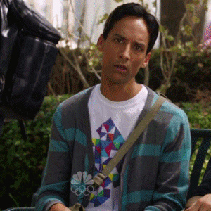 abed is confused
