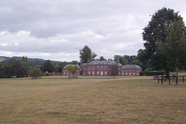 Image of Godmersham Park, a Grade 1 listed house in Kent, UK.